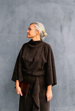 Re/Born Blouse 'Daisy' - Brown - Re/Born