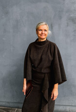 Re/Born Blouse 'Daisy' - Brown - Re/Born