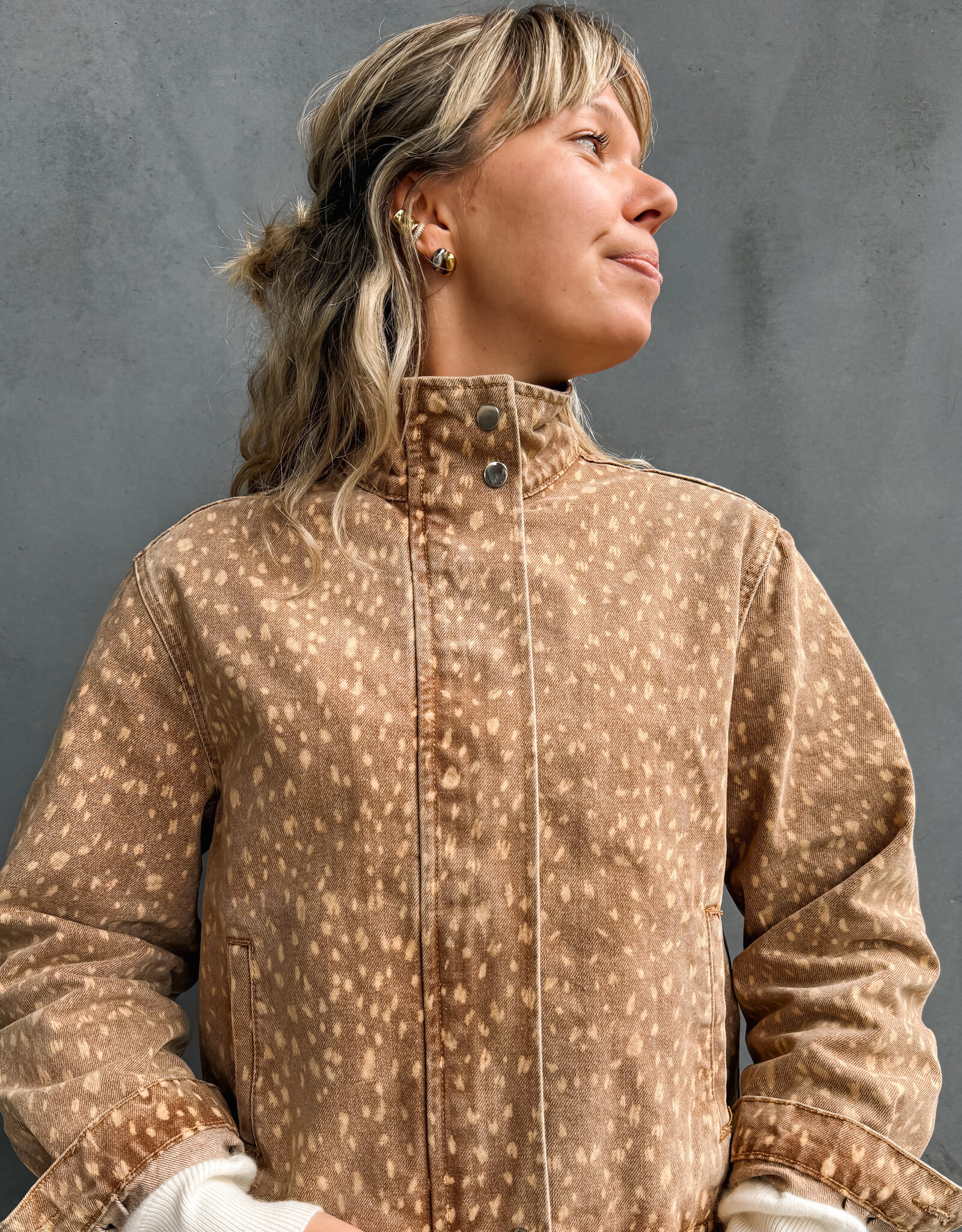 The Golden House Feel Jacket 'Vera' - Bambi