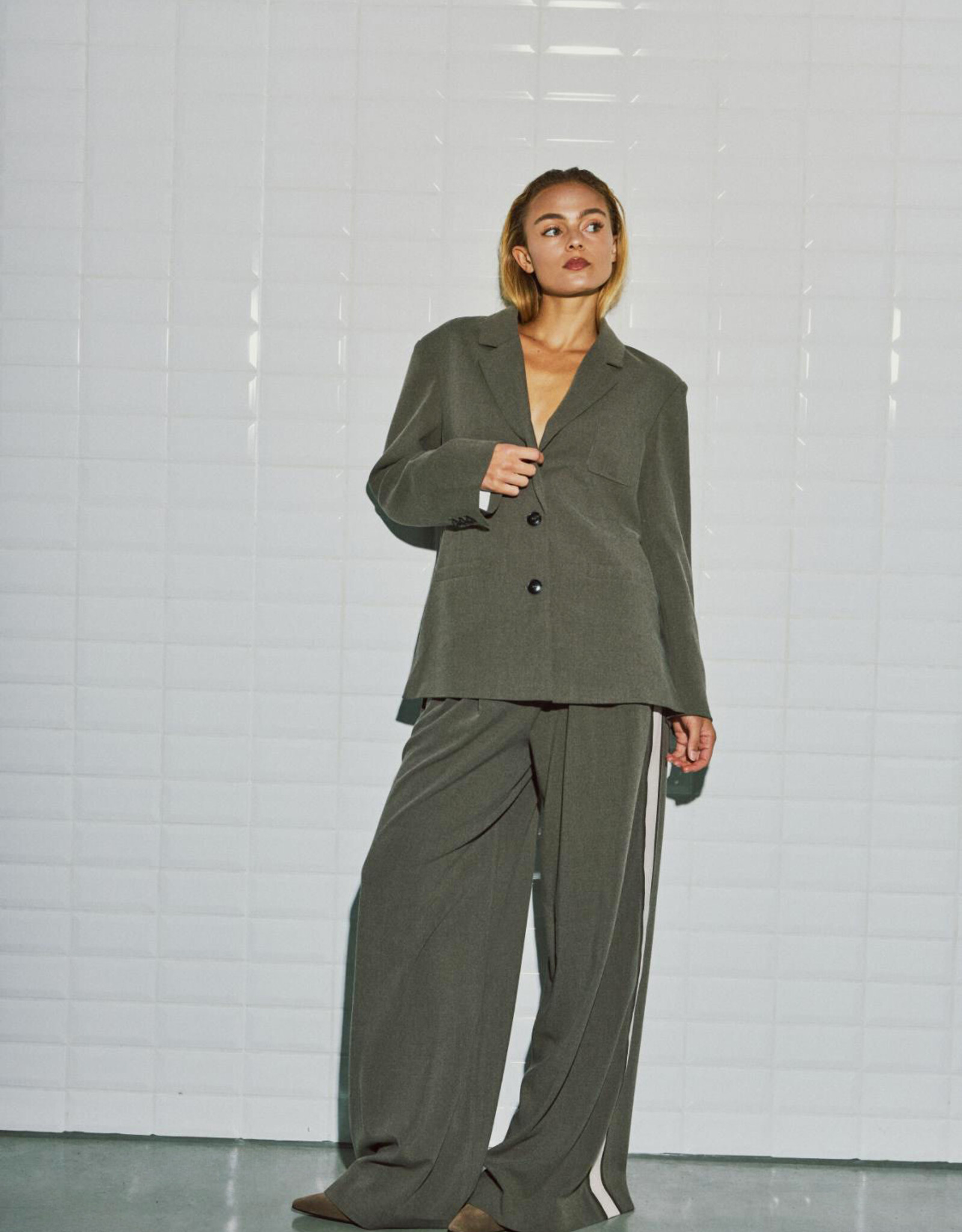 Withblack Broek 'Nala' - Falcon Melange - Withblack