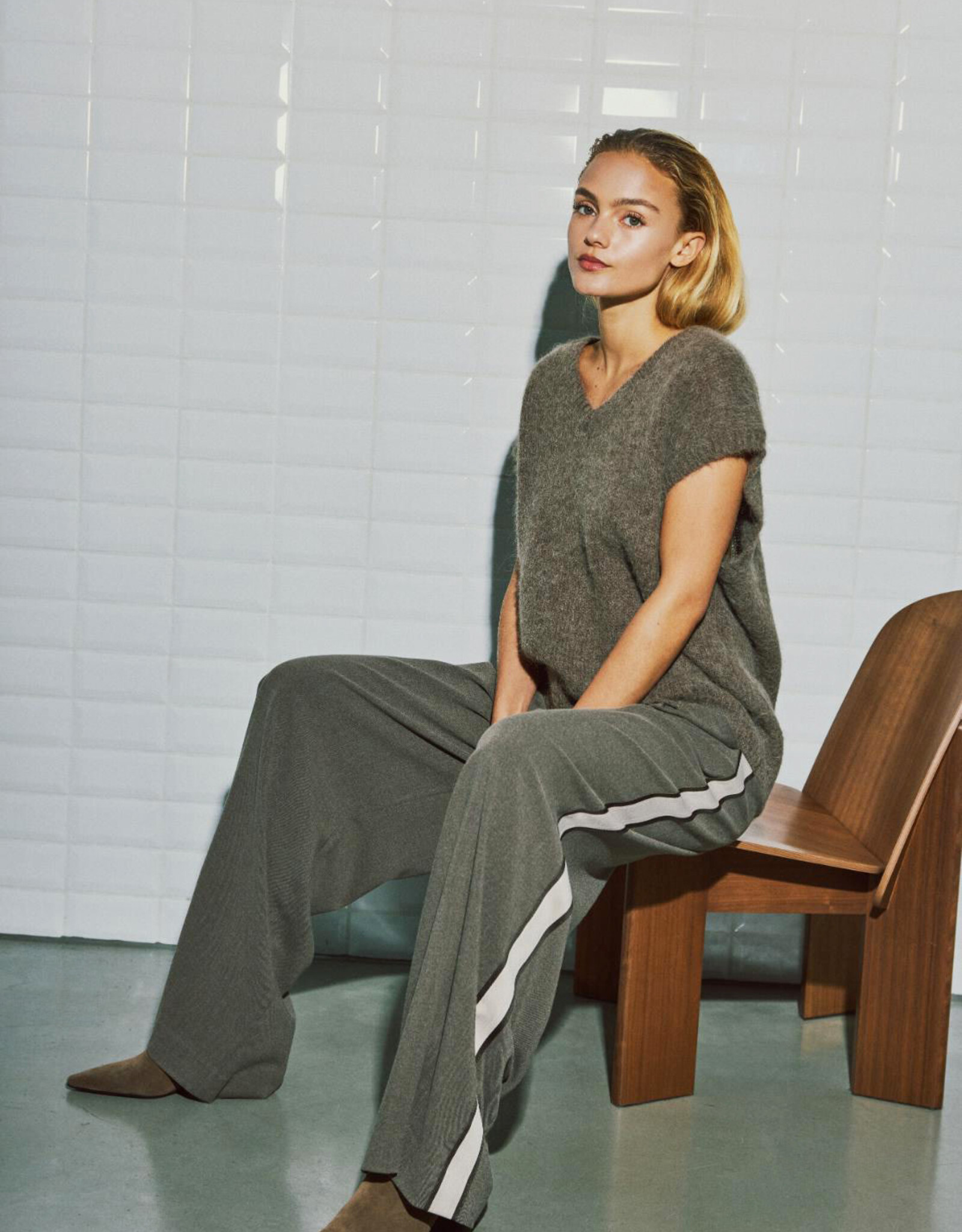 Withblack Broek 'Nala' - Falcon Melange - Withblack