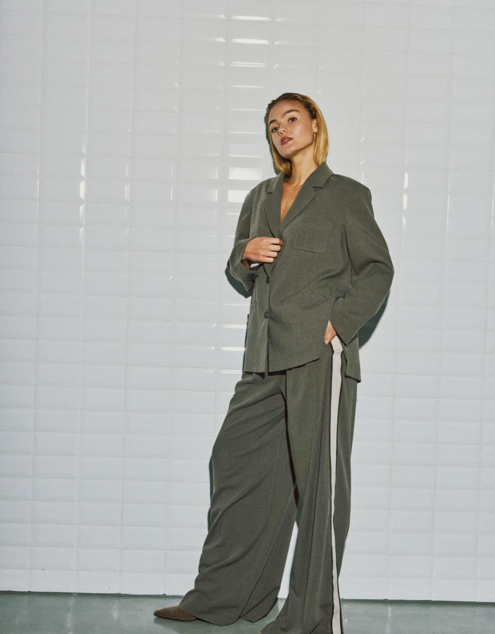 Withblack Broek 'Nala' - Falcon Melange - Withblack