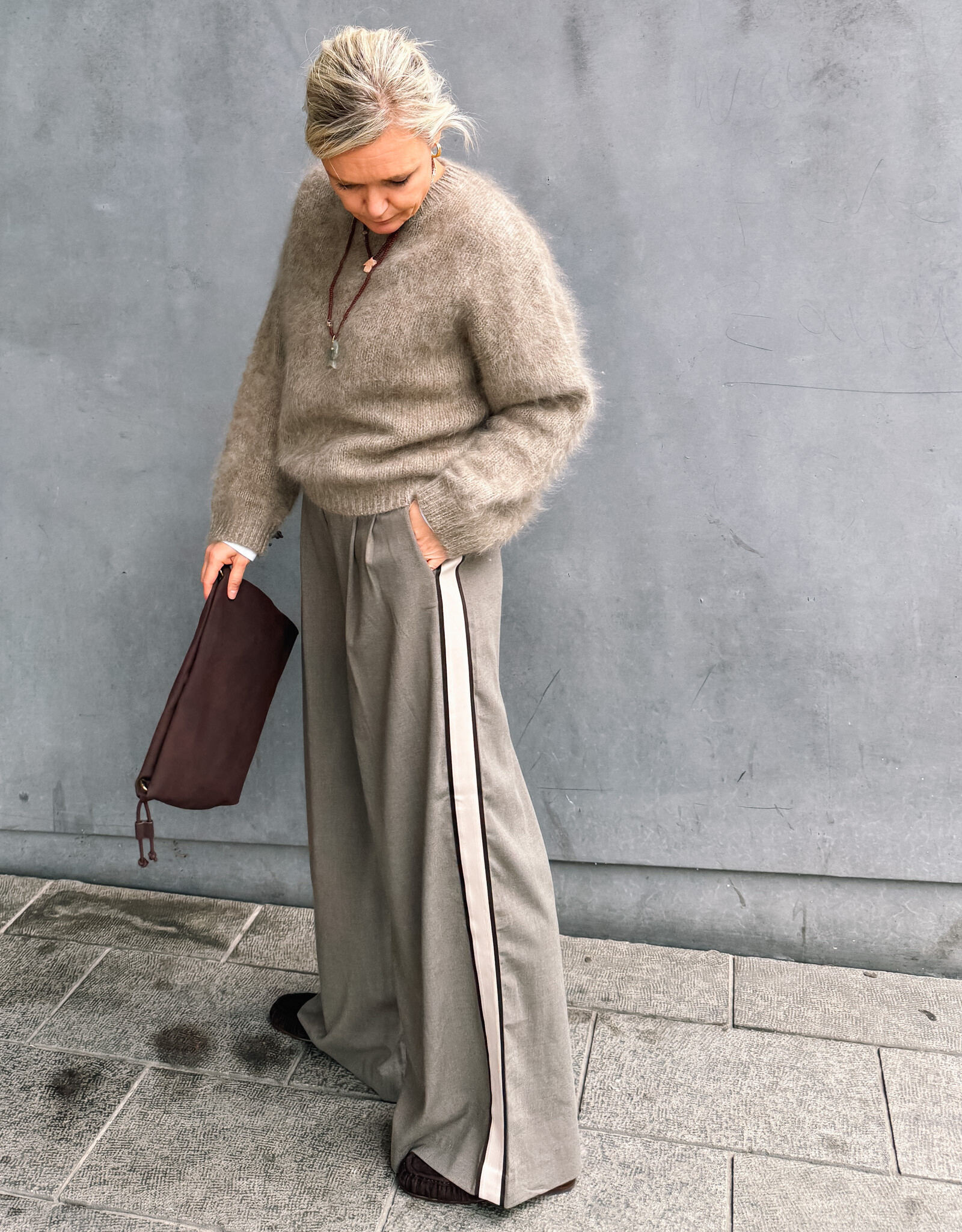 Withblack Broek 'Nala' - Falcon Melange - Withblack
