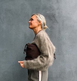 La Petite Laine Pull 'Eva' - Taupe - One size