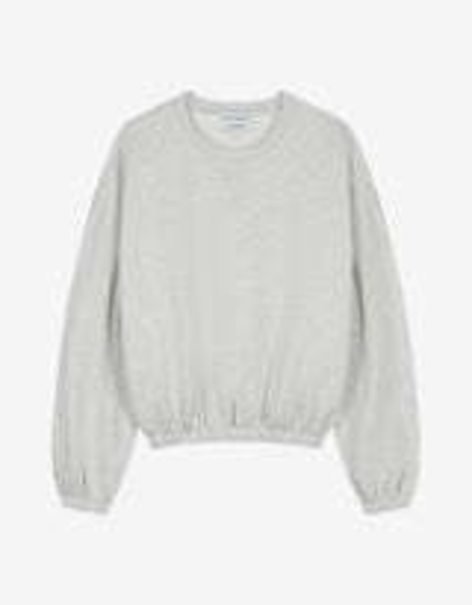 Catwalk Junkie Sweater Oversized 'Graphic' - Light Grey Melange - Catwalk Junkie