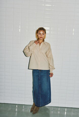 Withblack Blouse 'Annika' - Japanese Pearl - Withblack
