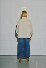 Withblack Blouse 'Annika' - Japanese Pearl - Withblack