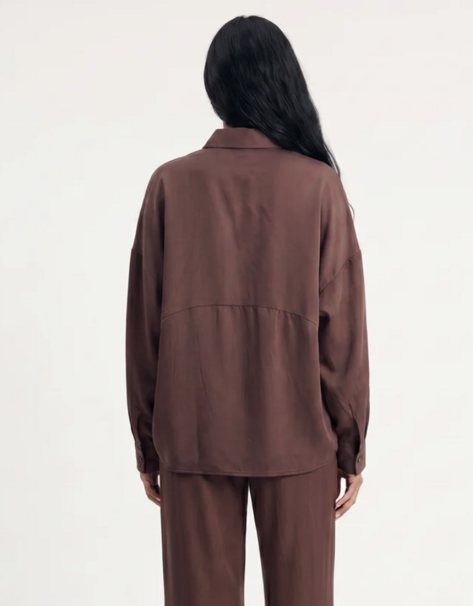 Blouse 'Elaia' - Wine - Artlove