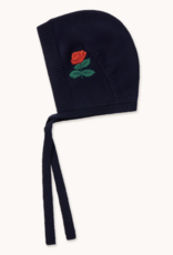 The Tiny Big Sister Bonnet 'Roses' - Navy - The Tiny Big Sister