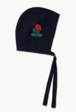 The Tiny Big Sister Bonnet 'Roses' - Navy - The Tiny Big Sister