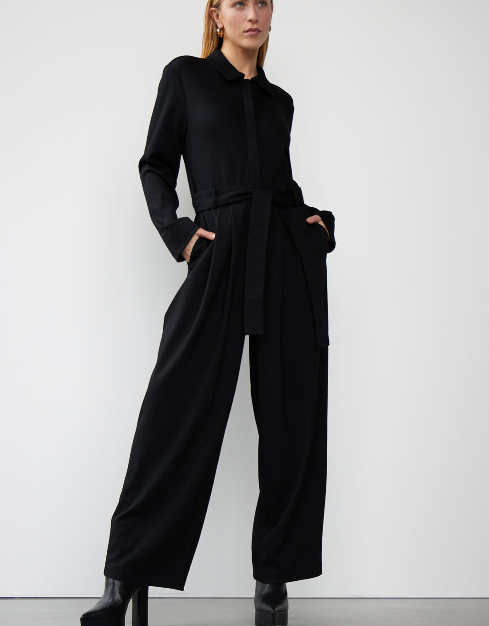 Withblack Jumpsuit 'Nora' - Black - Withblack