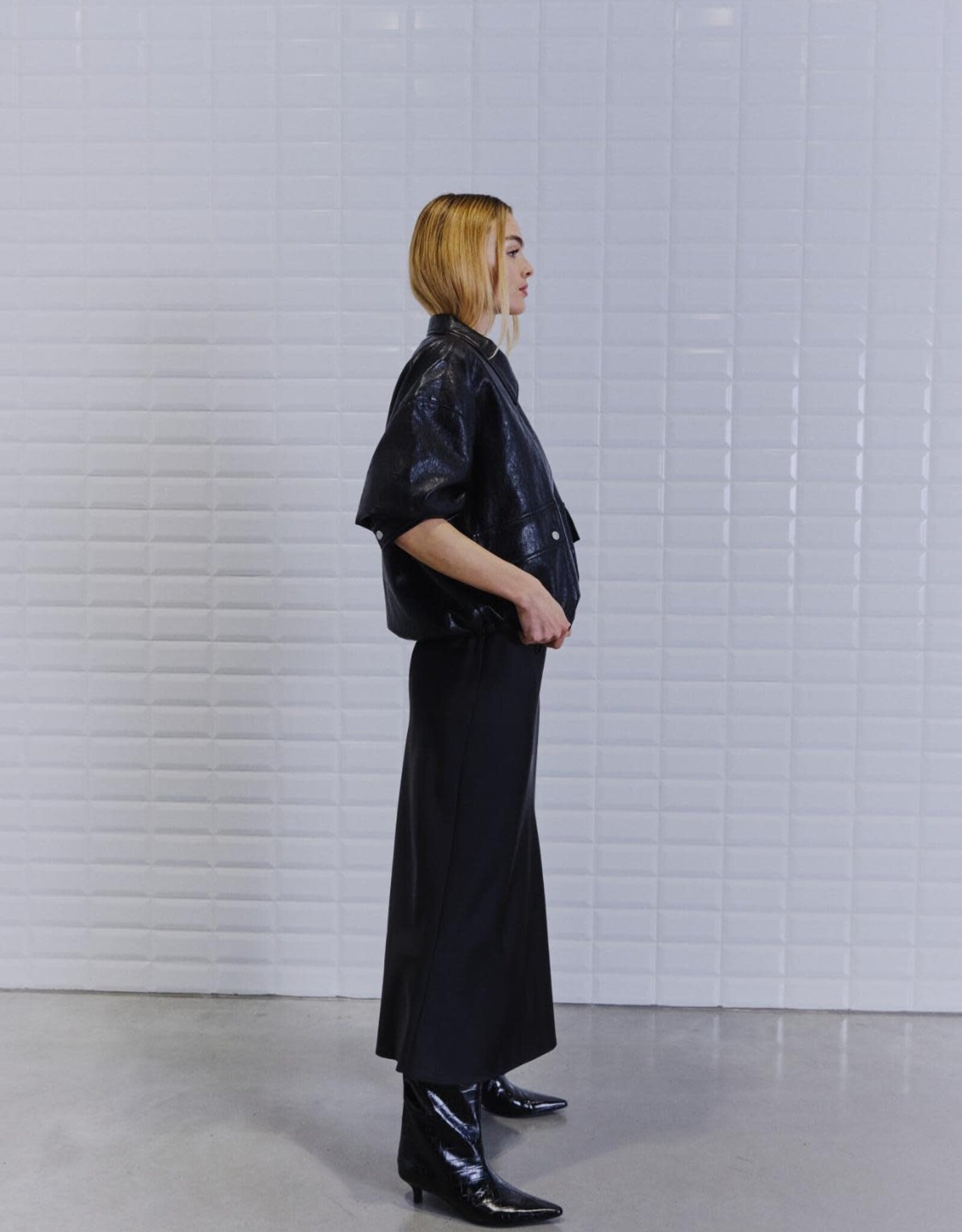 Withblack Vegan Jacket 'Patrizia' - Black - Withblack