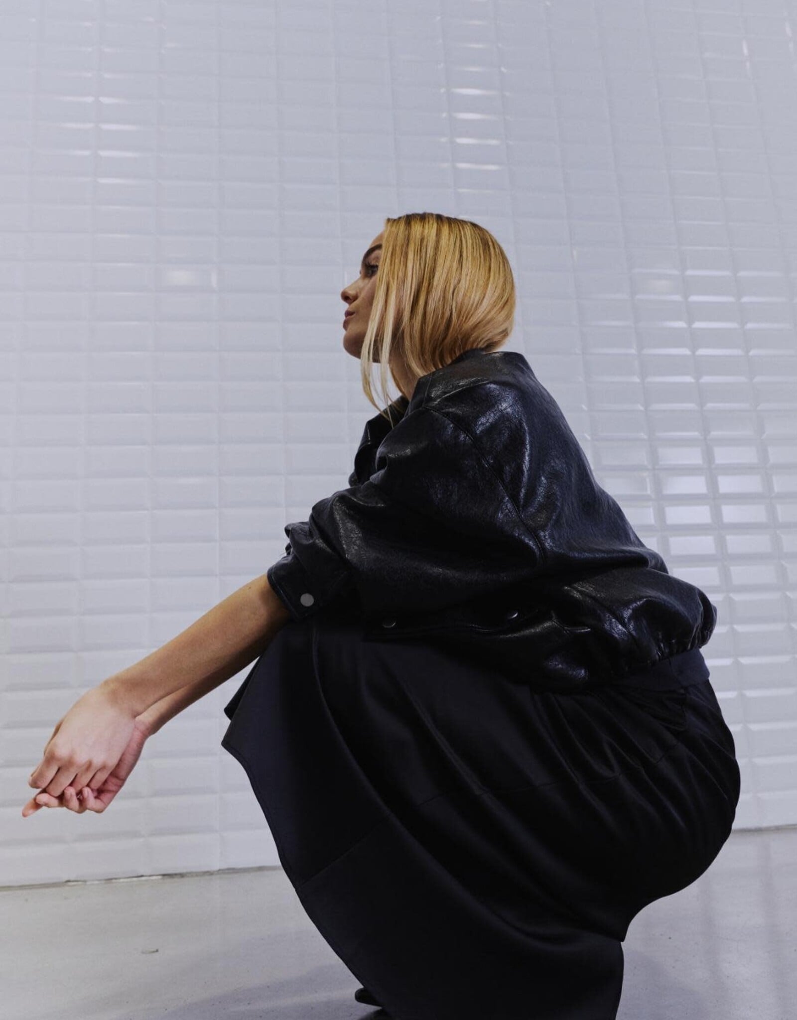 Withblack Vegan Jacket 'Patrizia' - Black - Withblack