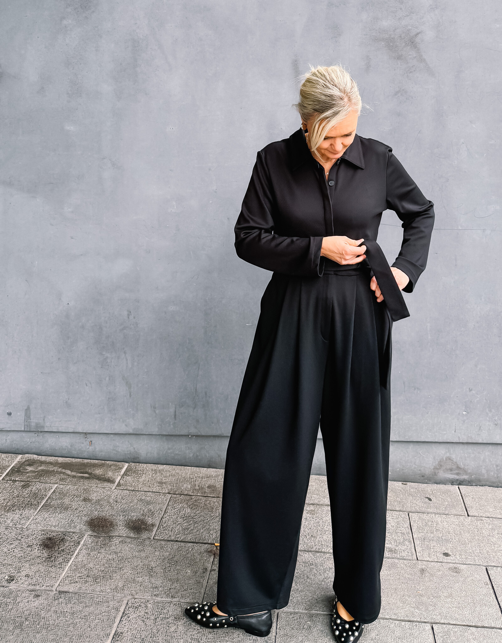Withblack Jumpsuit 'Nora' - Black - Withblack