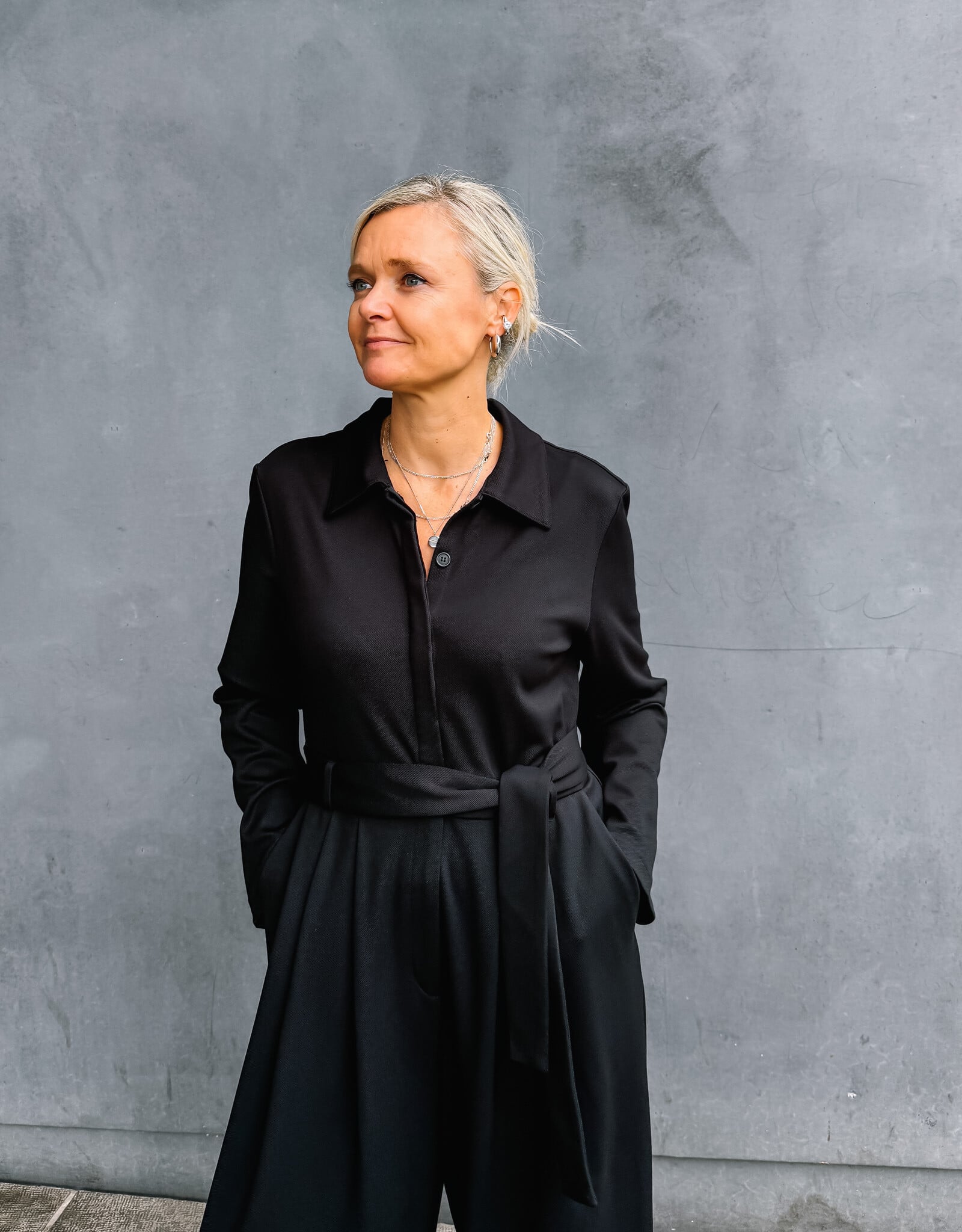 Withblack Jumpsuit 'Nora' - Black - Withblack