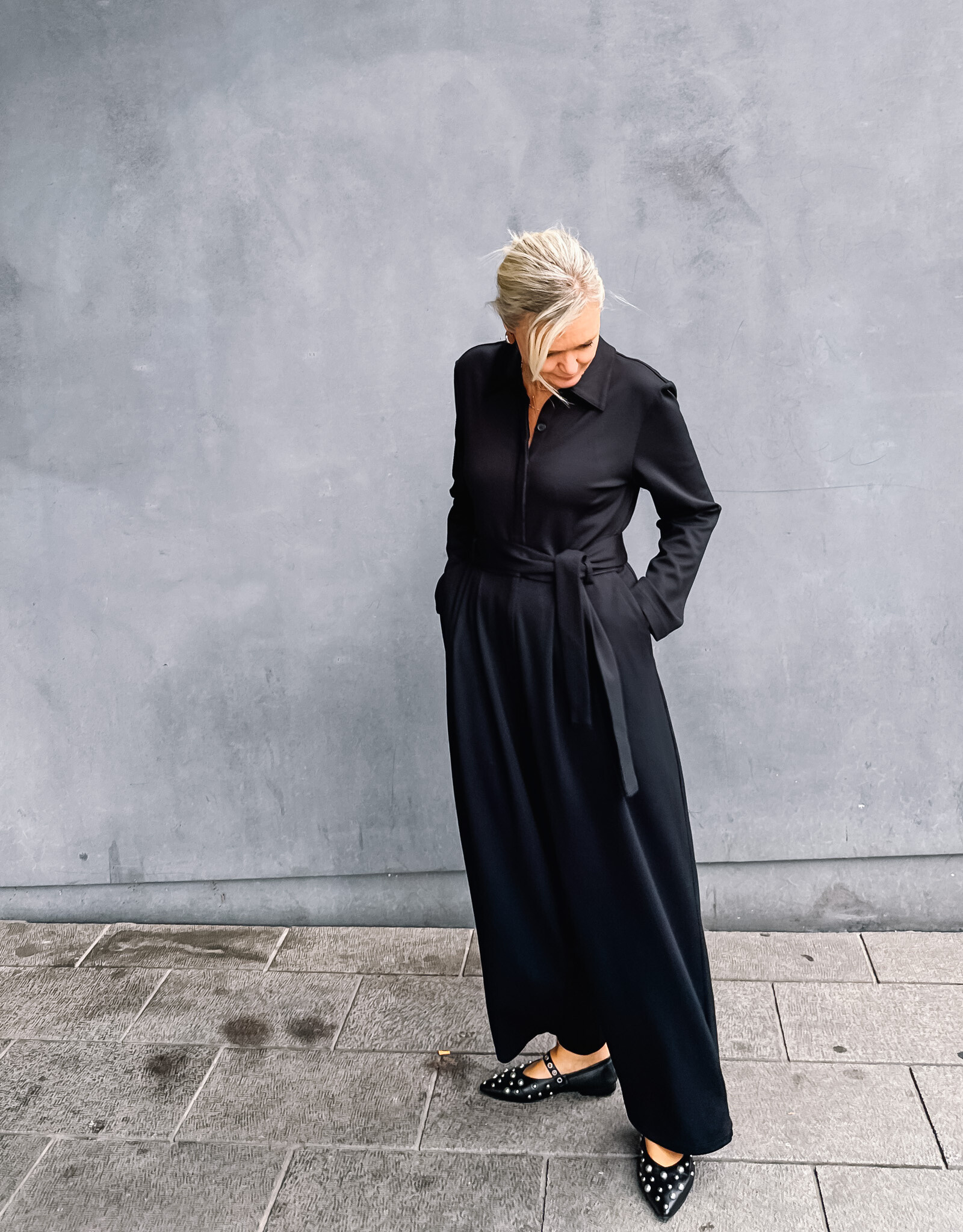 Withblack Jumpsuit 'Nora' - Black - Withblack