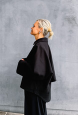 Withblack Batsleeve Jacket 'Jackie' - Black - Withblack