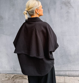 Withblack Batsleeve Jacket 'Jackie' - Black - Withblack