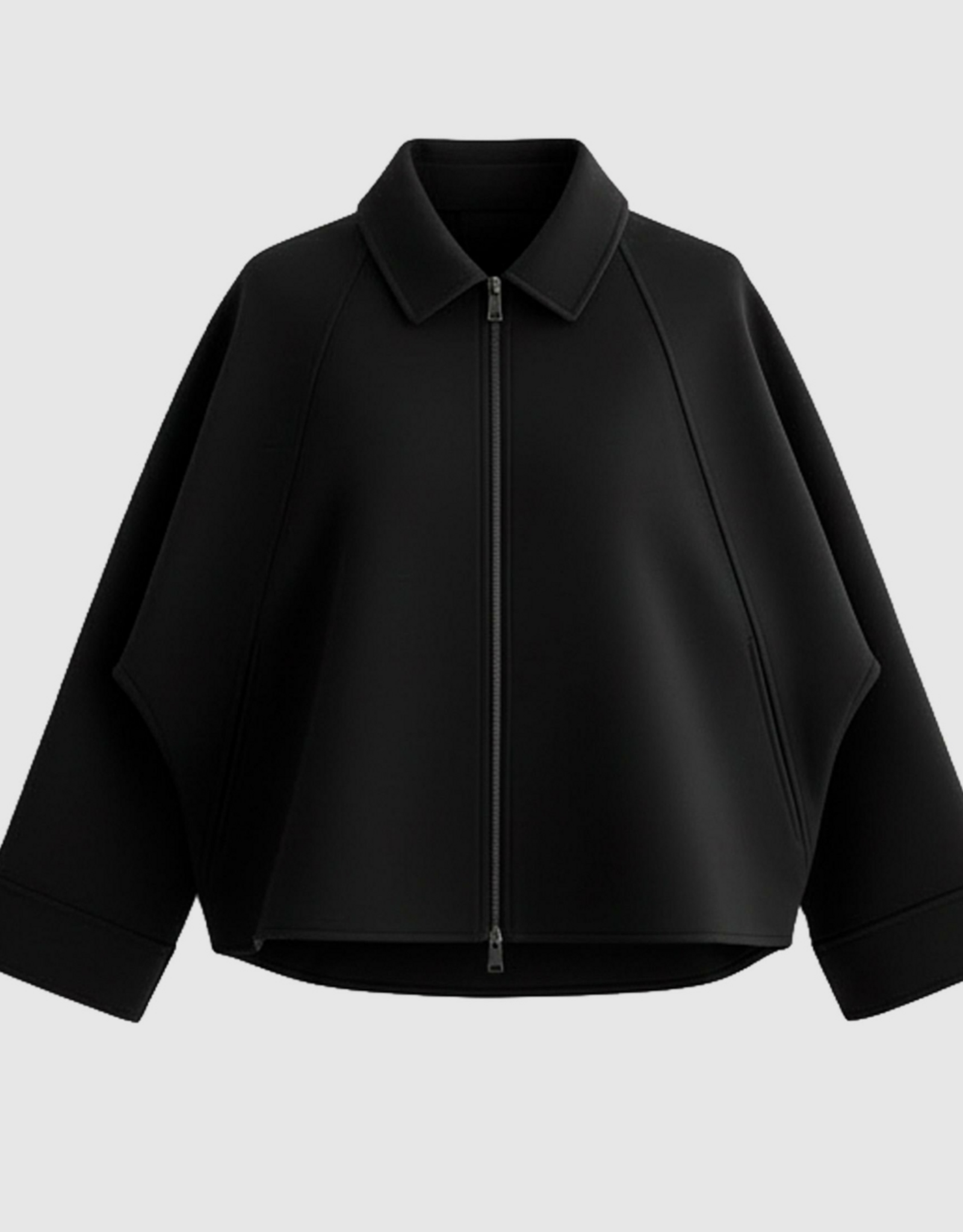Withblack Batsleeve Jacket 'Jackie' - Black - Withblack