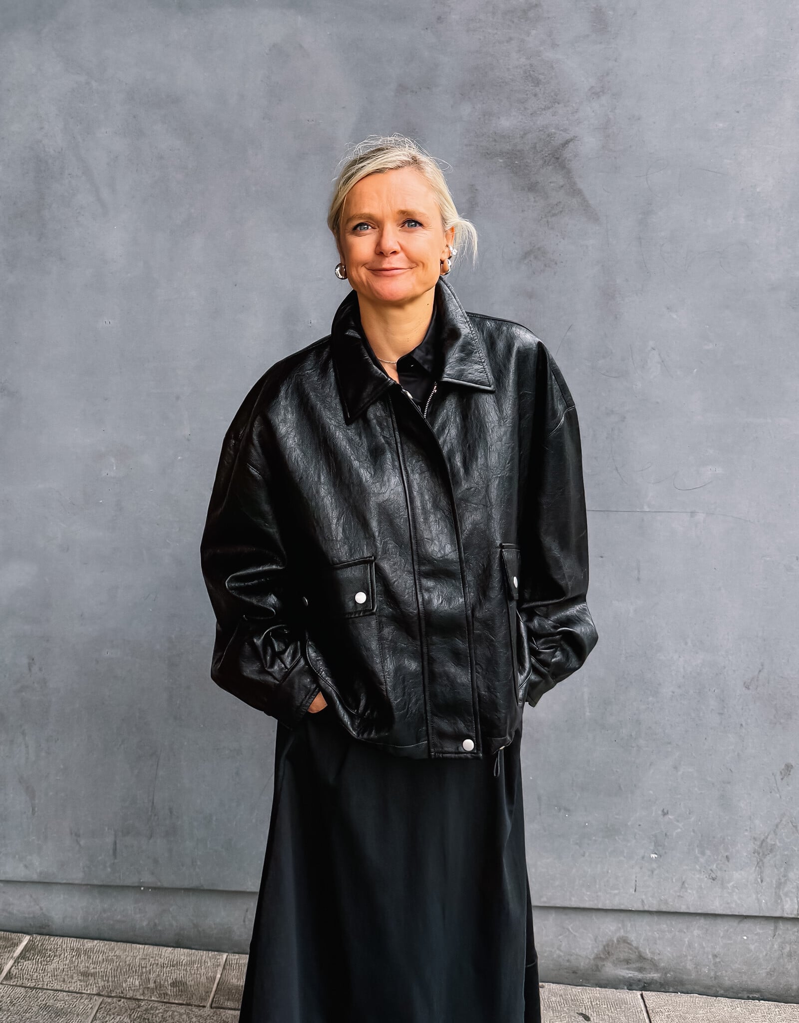 Withblack Vegan Jacket 'Patrizia' - Black - Withblack