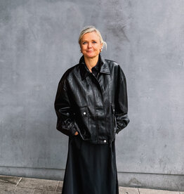 Withblack Vegan Jacket 'Patrizia' - Black - Withblack