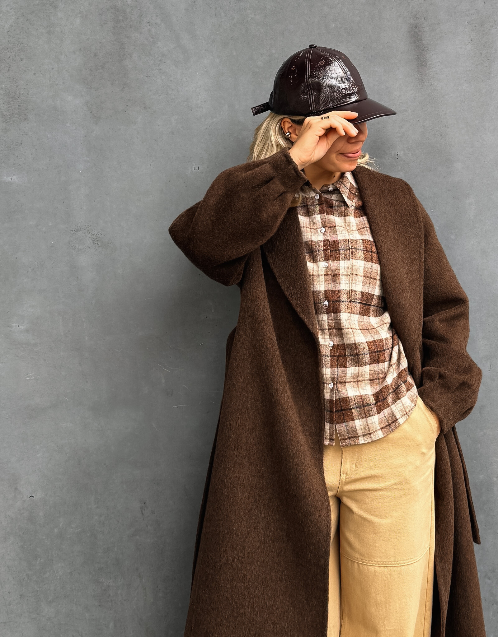 Mon Frac Cap 'Cap01' - Dark Brown - Mon Frac