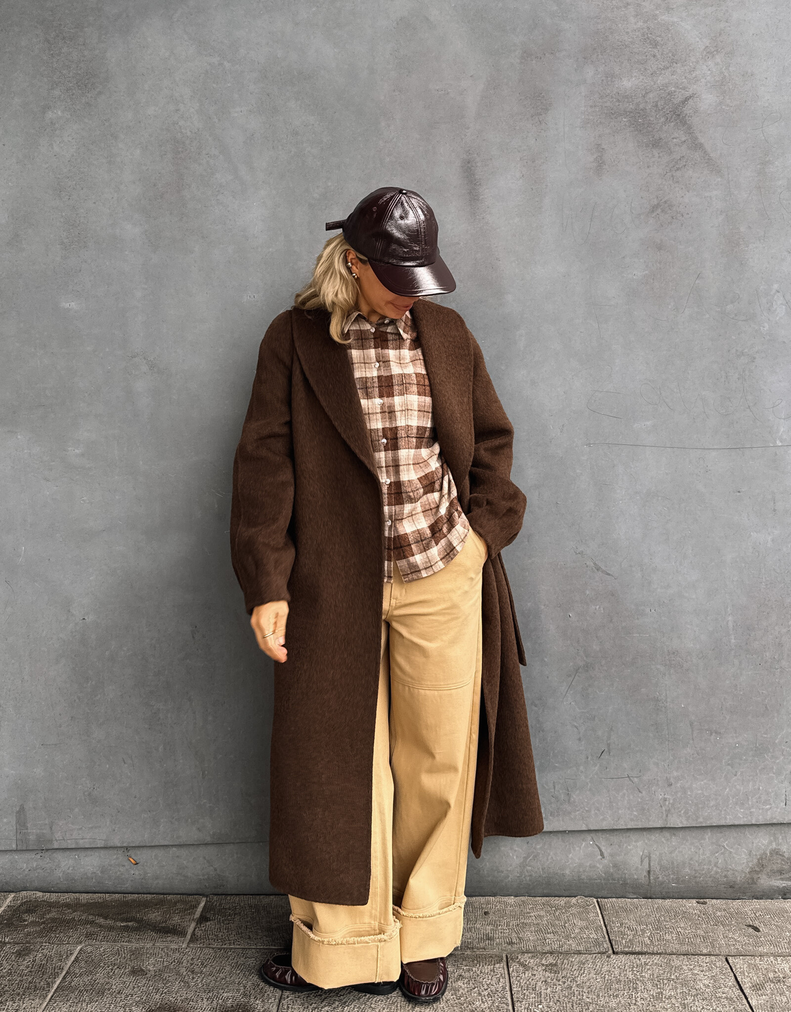 Mon Frac Cap 'Cap01' - Dark Brown - Mon Frac