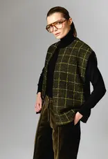 Bô-Dôme Waistcoat 'Rani' - Kaki  - Bô-Dôme
