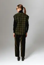 Bô-Dôme Waistcoat 'Rani' - Kaki  - Bô-Dôme