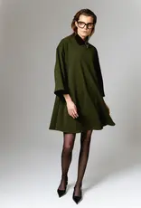 Bô-Dôme Jurk 'Hailey' - Moss Green - Bô-Dôme