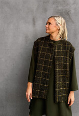 Bô-Dôme Waistcoat 'Rani' - Kaki  - Bô-Dôme