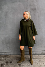Bô-Dôme Jurk 'Hailey' - Moss Green - Bô-Dôme
