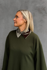 Bô-Dôme Jurk 'Hailey' - Moss Green - Bô-Dôme