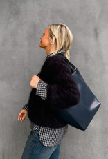 La Petite Laine Pull 'Eva' - Navy - One size