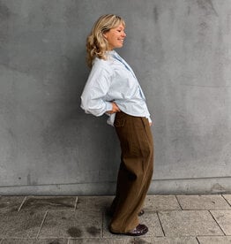 The Golden House Feel Broek 'Astrid' - Marron