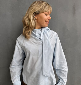 Blouse 'Valia' - Blue - Artlove