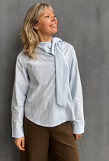 Blouse 'Valia' - Blue - Artlove