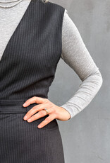 Laure+Max Jumpsuit 'Octave' - Black Tennis Stripes - Laure+Max