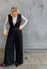 Laure+Max Jumpsuit 'Octave' - Black Tennis Stripes - Laure+Max