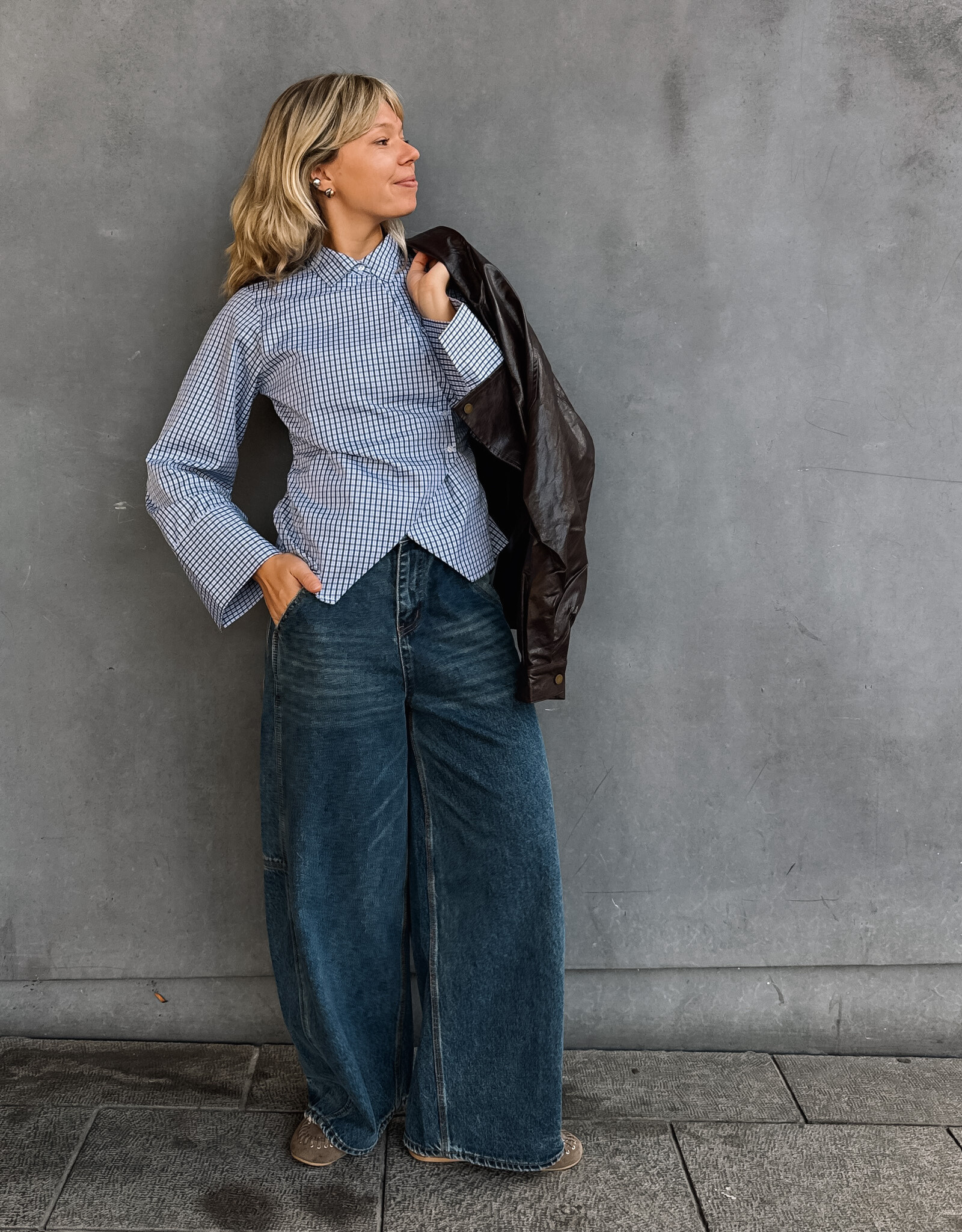 The Golden House Feel Jeans Cargo  'Vero' - Blue
