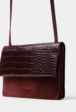 Ann Kurz Handtas 'Phone Bag'  - Croco/Burgundy - Ann Kurz