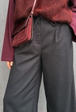 Laure+Max Broek 'Plume' - Black Tennis Stripes - Laure+Max