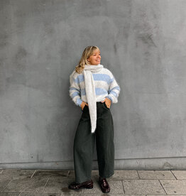 Laure+Max Broek 'Perla' - Khaki - Laure+Max
