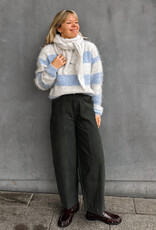 Laure+Max Broek 'Perla' - Khaki - Laure+Max