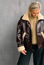 Mon Frac Jacket 'Mist' - Dark Brown - Mon Frac
