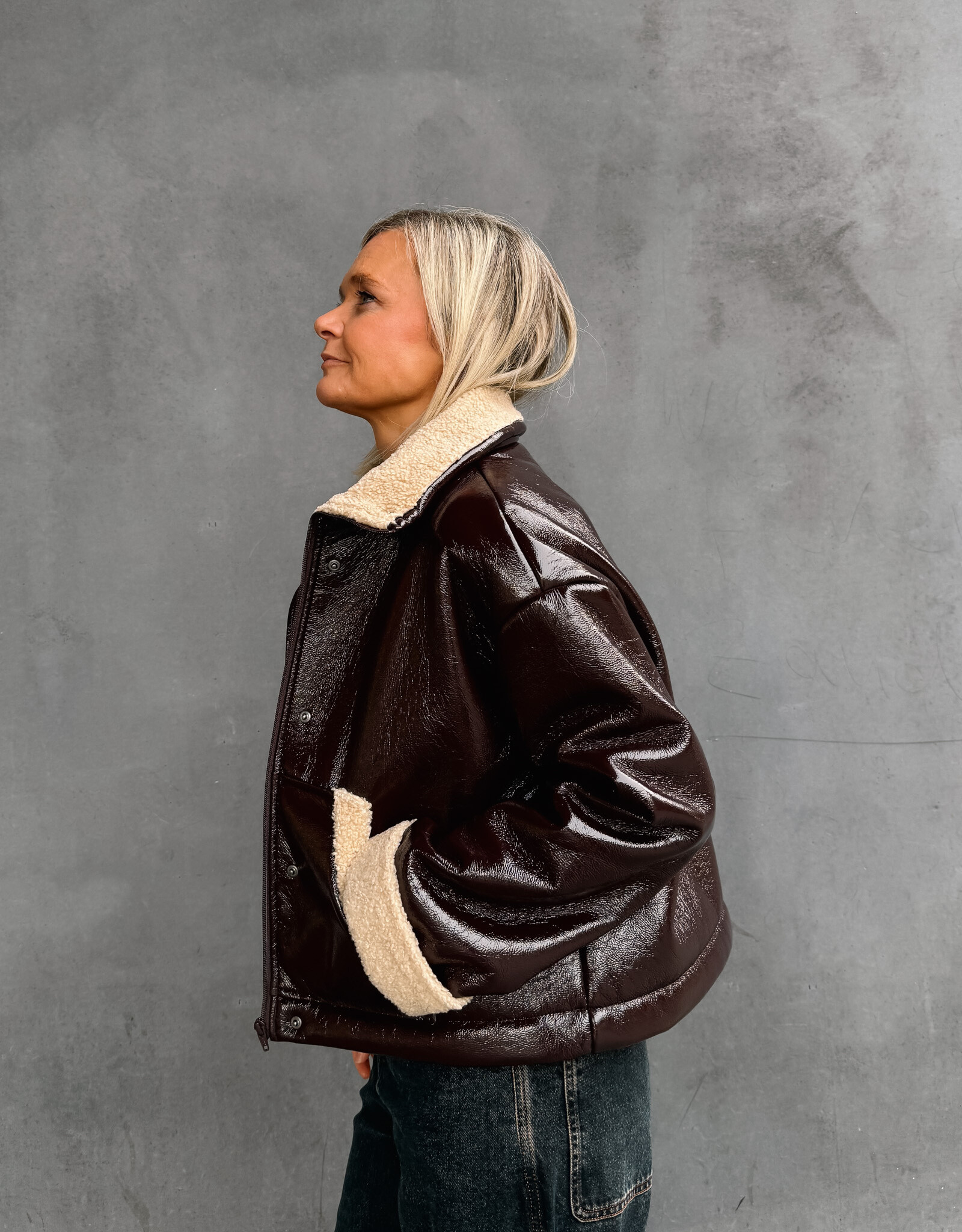 Mon Frac Jacket 'Mist' - Dark Brown - Mon Frac