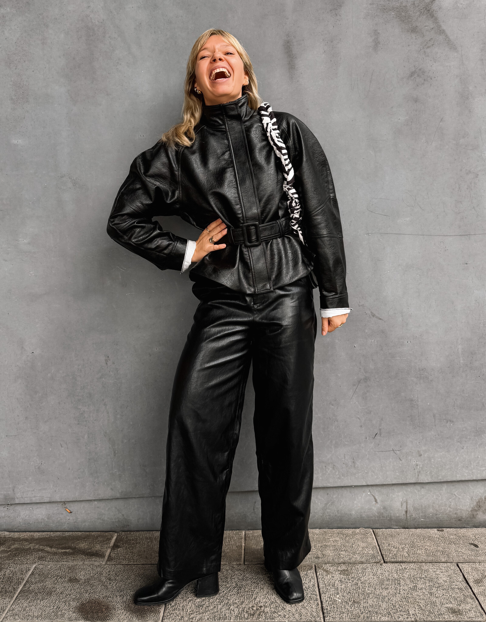 Broek 'Oralie' - Black - Artlove