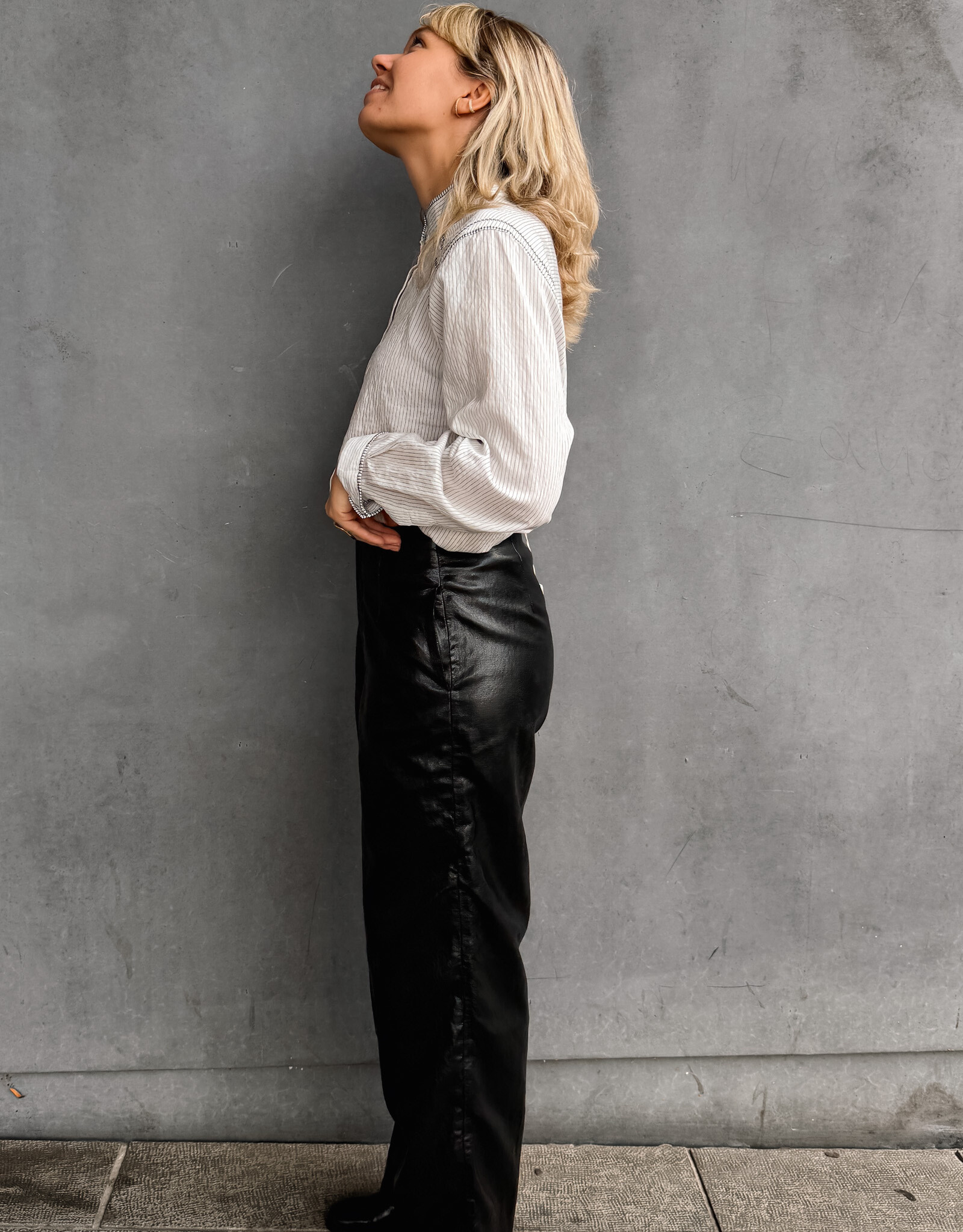 Broek 'Oralie' - Black - Artlove