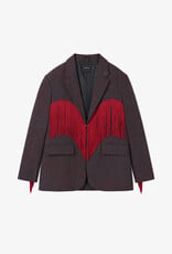 The Golden House Lum Blazer 'Giacca' - Bordeaux/Rood TU