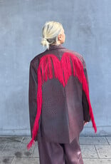 The Golden House Lum Blazer 'Giacca' - Bordeaux/Rood TU